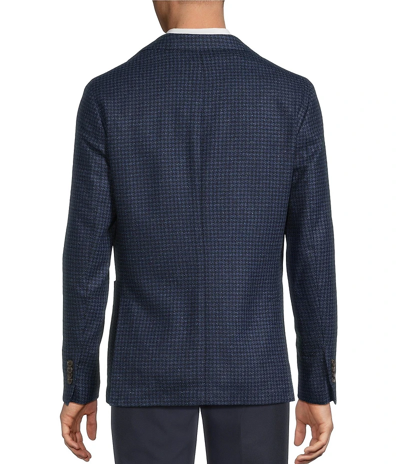 Daniel Cremieux Signature Label Wool Blend Herringbone Blazer