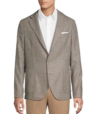 Daniel Cremieux Signature Label Wool Blend Plaid Blazer