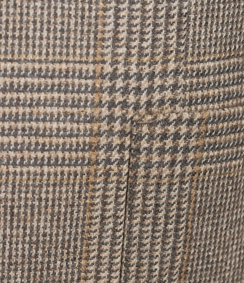 Daniel Cremieux Signature Label Wool Blend Plaid Blazer