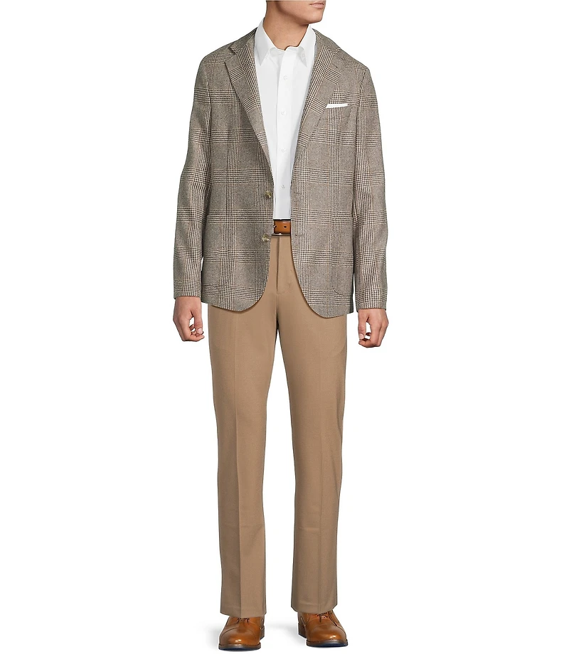 Daniel Cremieux Signature Label Wool Blend Plaid Blazer