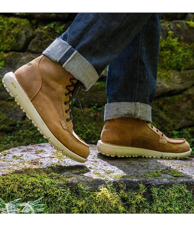 Danner Men's Logger Moc 917 GTX Waterproof Nubuck Leather Boots