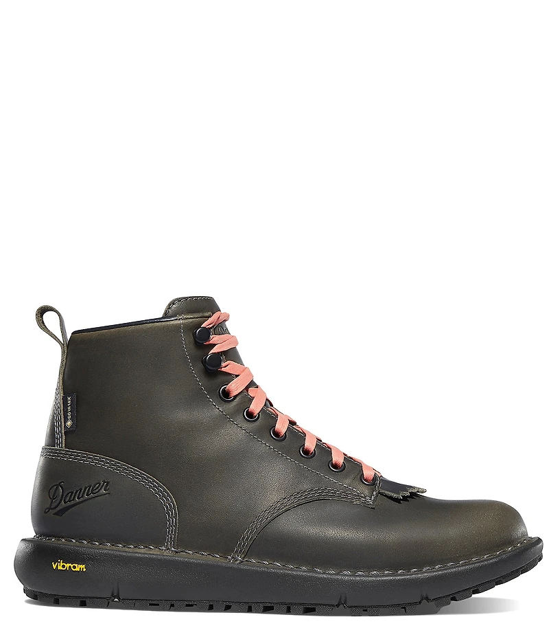 Danner Women's Logger 917 GORE-TEX Waterproof Leather Kiltie Hiker Boots