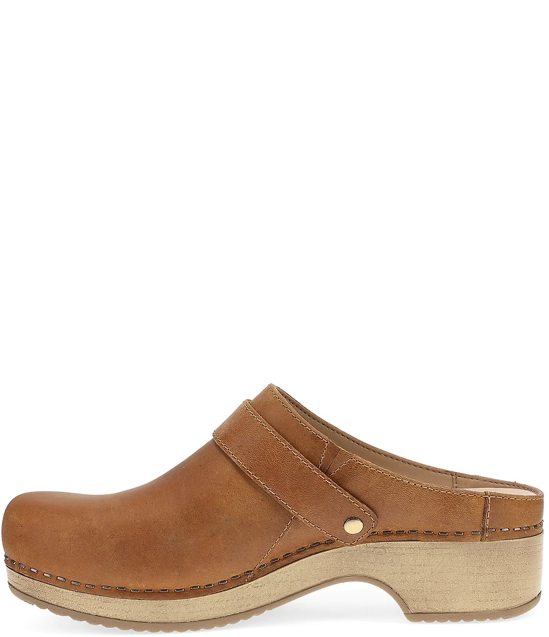 Dansko Baylor Leather Convertible Clogs