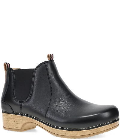 Dansko Becka Leather Chelsea Booties