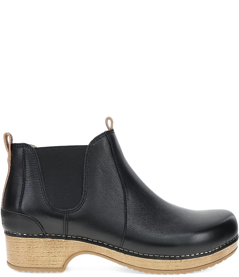 Dansko Becka Leather Chelsea Booties