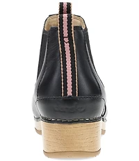 Dansko Becka Leather Chelsea Booties
