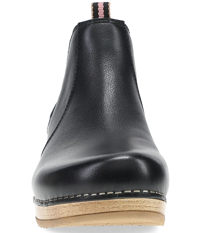 Dansko Becka Leather Chelsea Booties