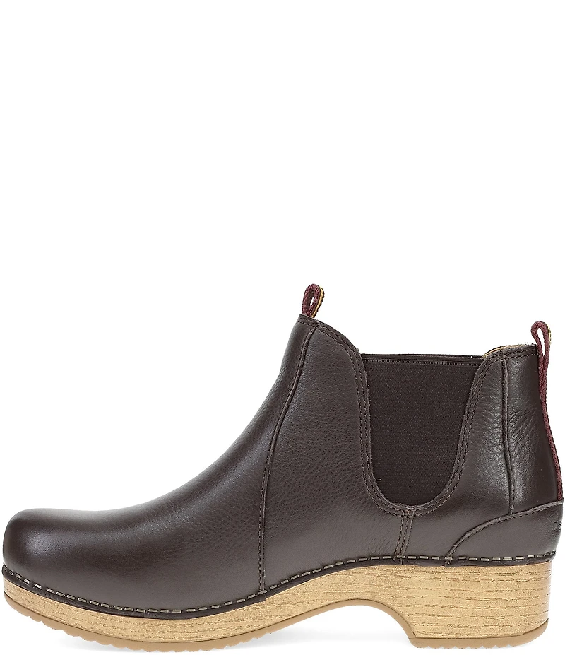 Dansko Becka Leather Chelsea Booties