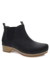 Dansko Becka Leather Clog Chelsea Booties