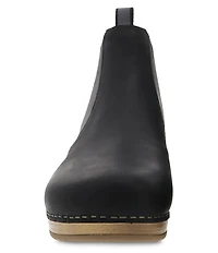 Dansko Becka Leather Clog Chelsea Booties