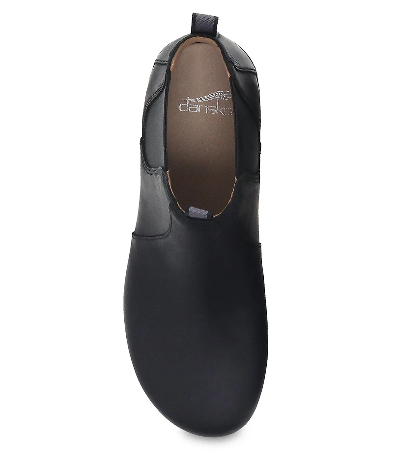 Dansko Becka Leather Clog Chelsea Booties