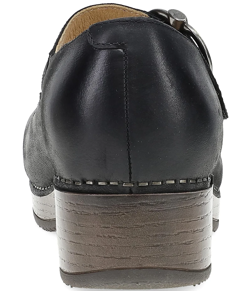 Dansko Bonny Leather Mary Jane Clogs