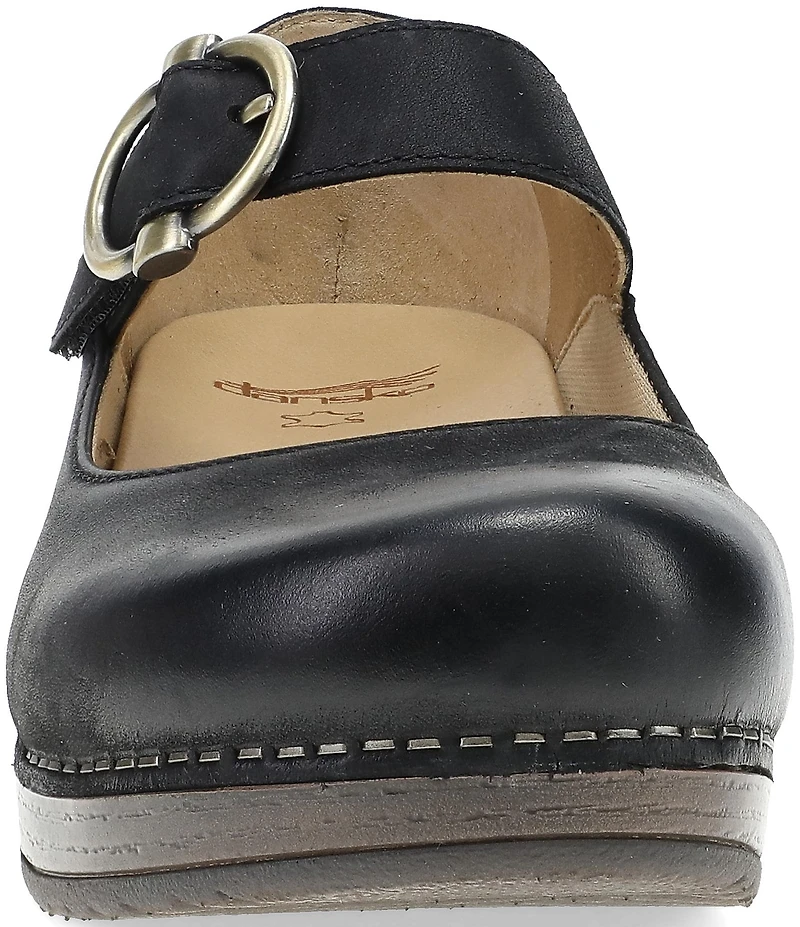 Dansko Bonny Leather Mary Jane Clogs