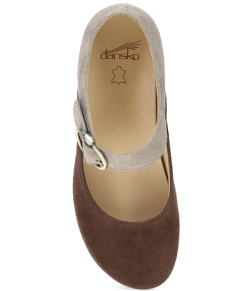 Dansko Bonny Suede Mary Jane Clogs