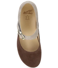 Dansko Bonny Suede Mary Jane Clogs