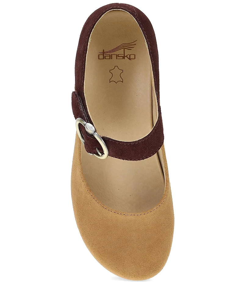 Dansko Bonny Suede Mary Jane Clogs