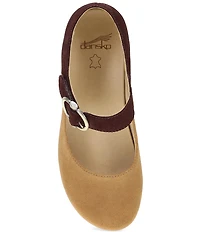 Dansko Bonny Suede Mary Jane Clogs