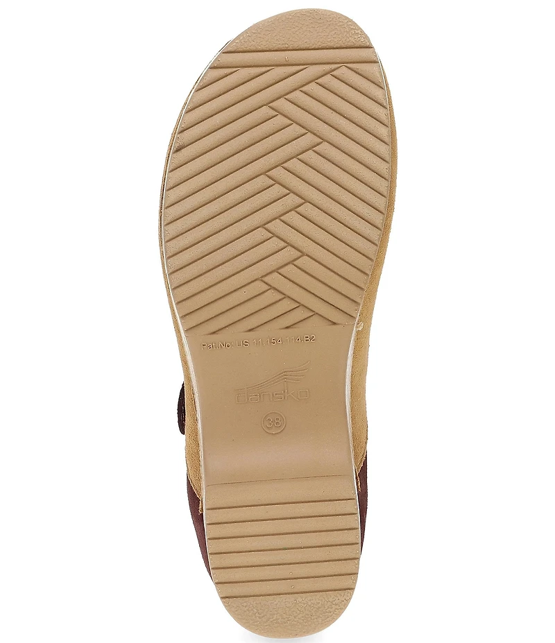 Dansko Bonny Suede Mary Jane Clogs