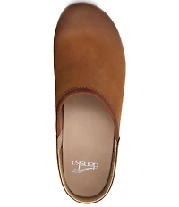 Dansko Brenna Burnished Suede Clogs