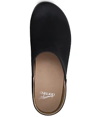 Dansko Brenna Burnished Suede Clogs