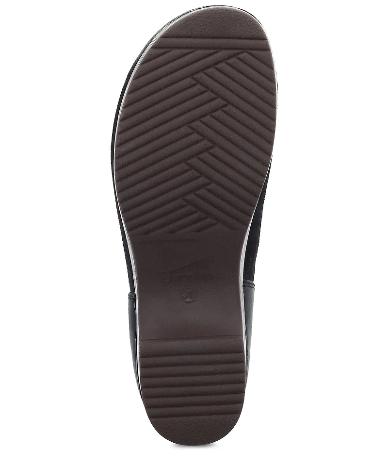 Dansko Brenna Burnished Suede Clogs