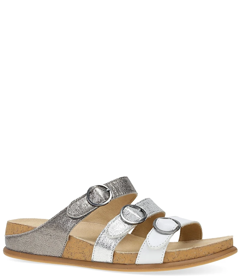 Dansko Campbell Leather Slide Sandals