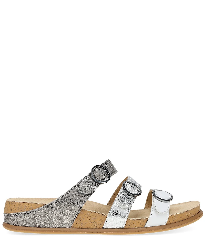Dansko Campbell Leather Slide Sandals