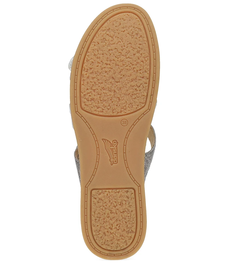 Dansko Campbell Leather Slide Sandals