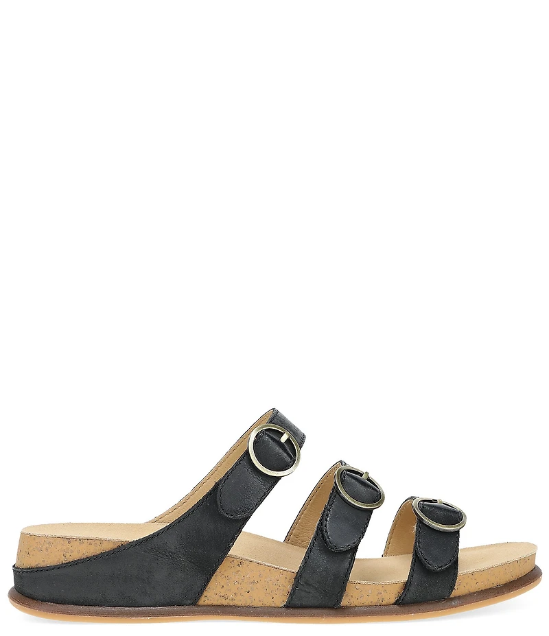 Dansko Campbell Leather Slide Sandals