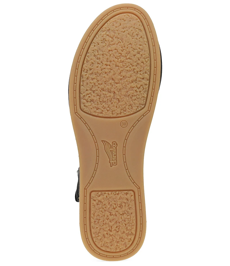 Dansko Cass Nubuck Suede Sandals