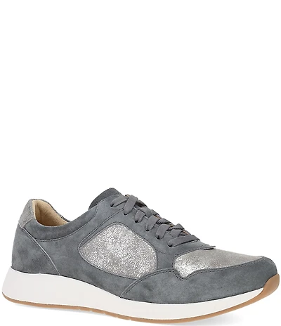 Dansko Catie Suede Metallic Oxford Sneakers