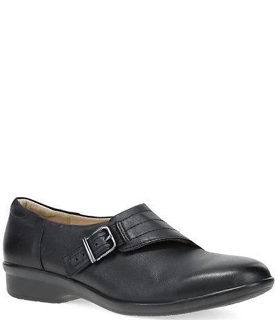 Dansko Chelsie Leather Slip Ons