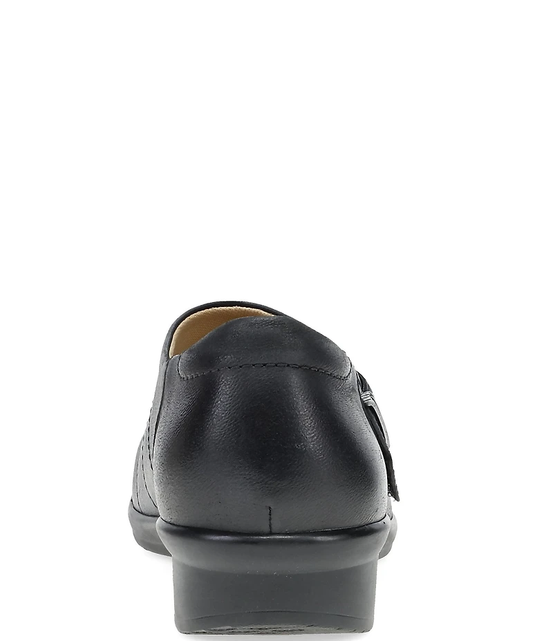 Dansko Chelsie Leather Slip Ons