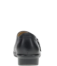 Dansko Chelsie Leather Slip Ons
