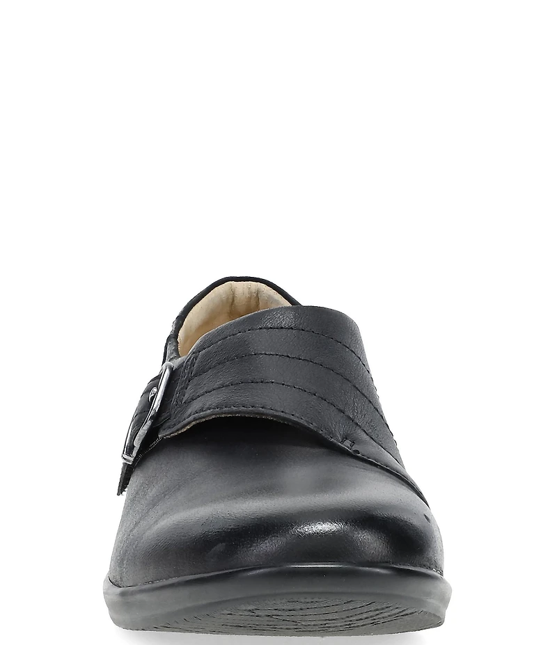 Dansko Chelsie Leather Slip Ons