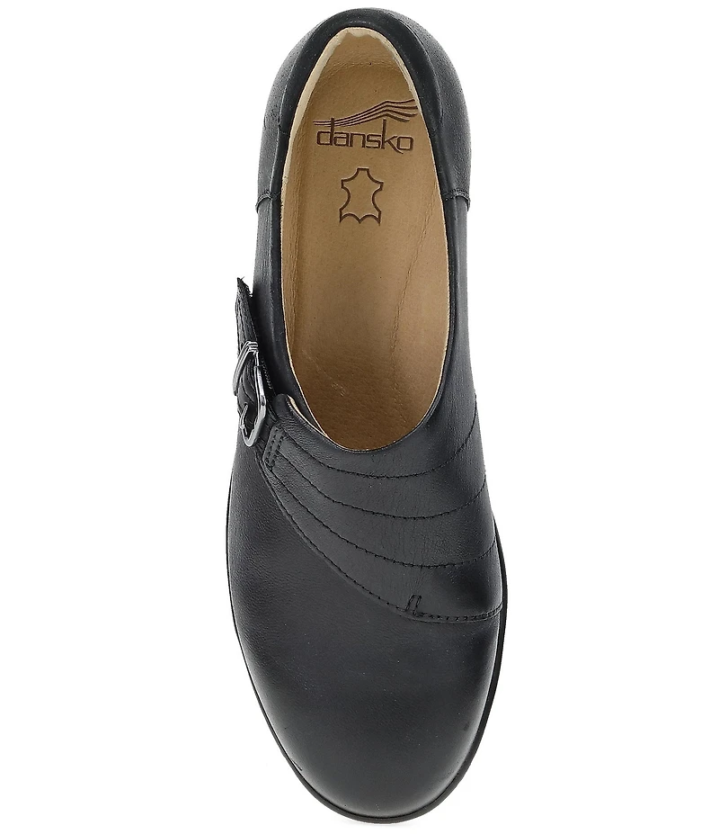 Dansko Chelsie Leather Slip Ons