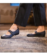 Dansko Collette Burnished Nubuck Leather Mary Jane Pumps