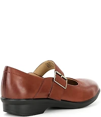 Dansko Collette Burnished Nubuck Leather Mary Jane Pumps