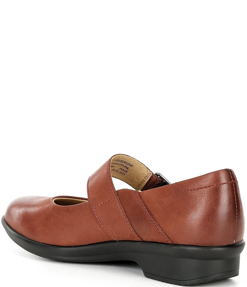 Dansko Collette Burnished Nubuck Leather Mary Jane Pumps