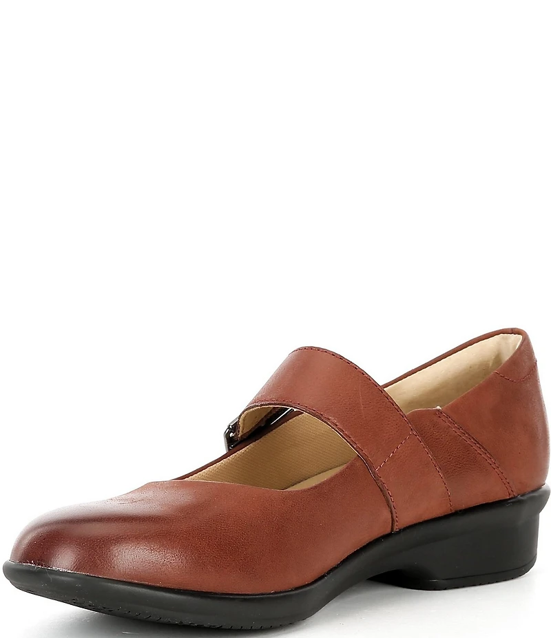 Dansko Collette Burnished Nubuck Leather Mary Jane Pumps