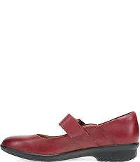 Dansko Collette Burnished Nubuck Leather Mary Jane Pumps