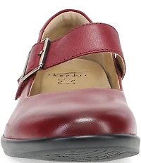 Dansko Collette Burnished Nubuck Leather Mary Jane Pumps