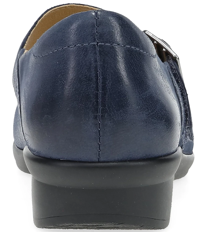 Dansko Collette Burnished Nubuck Leather Mary Jane Pumps