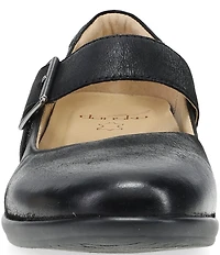 Dansko Collette Burnished Nubuck Leather Mary Jane Pumps