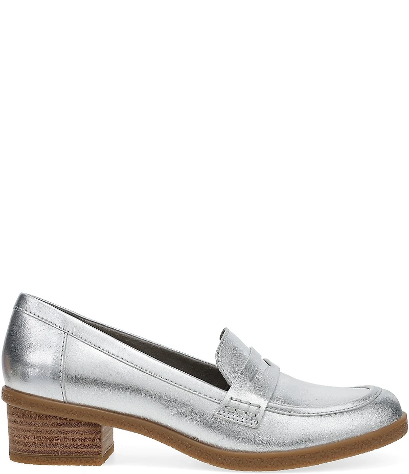 Dansko Danica Waterproof Leather Penny Loafers