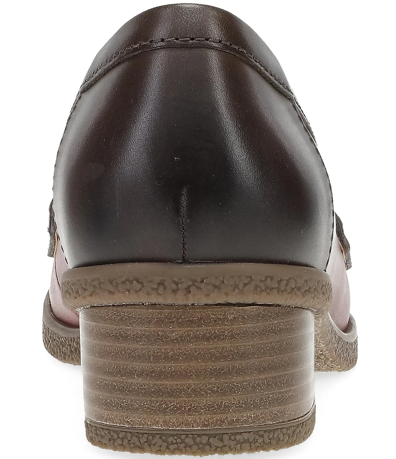 Dansko Danica Waterproof Leather Penny Loafers