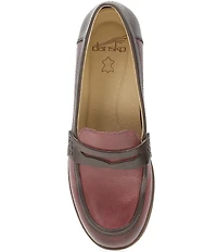 Dansko Danica Waterproof Leather Penny Loafers