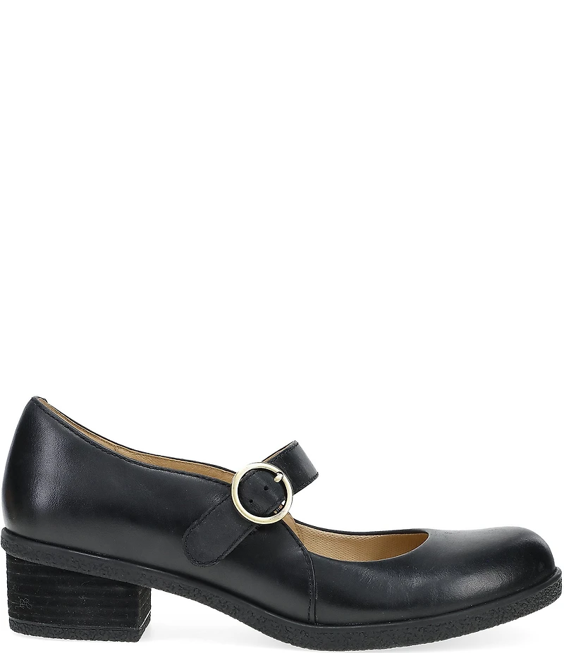 Dansko Deirdra Waterproof Leather Mary Jane Pumps