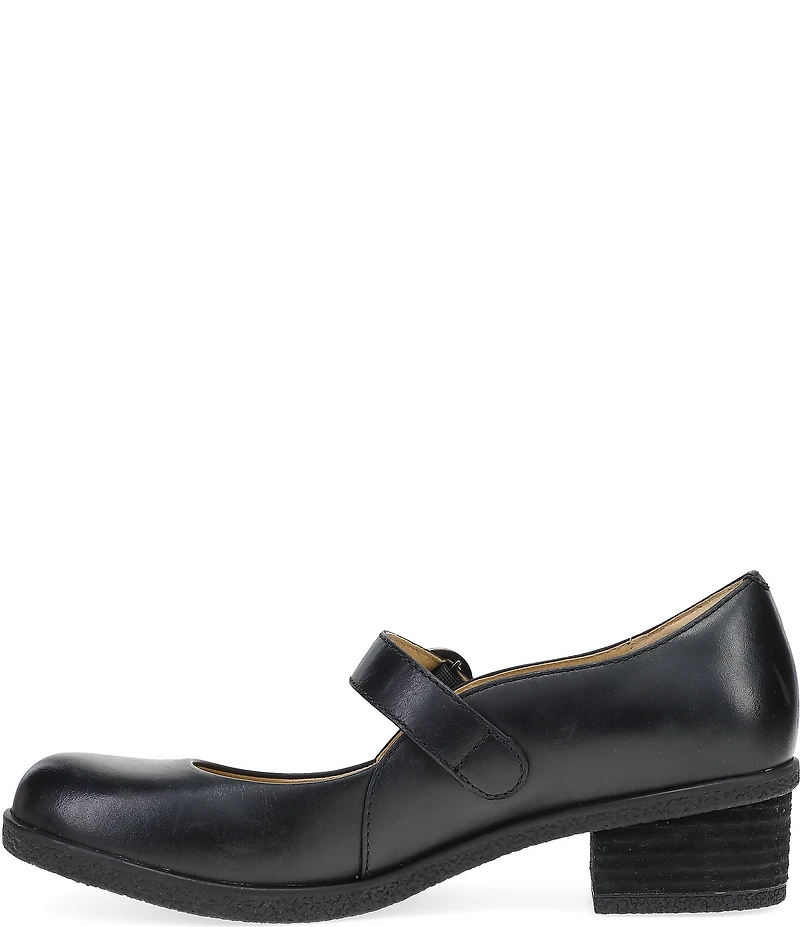 Dansko Deirdra Waterproof Leather Mary Jane Pumps