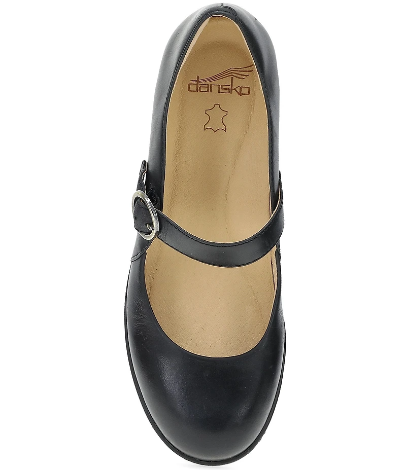 Dansko Deirdra Waterproof Leather Mary Jane Pumps